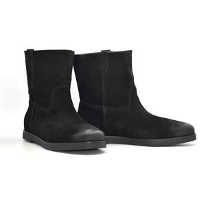 C5 NEW UGG Josefene Black Suede Short Boots 1130527 Size US 10